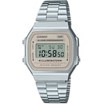 Casio Collection Vintage Unisex's Silver Watch A168WA-8AYES material_Stainless_Steel - One Size