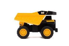 CAT Camion à Benne basculante Compact en Acier Construction - Jouet de Construction en Acier Robuste de 12 "avec lit basculant réaliste - Véhicule Durable pour Jouer à l’intérieur et à l’extérieur