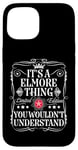 Coque pour iPhone 15 Le nom d'Elmore est une histoire d'Elmore que vous ne comprendriez pas