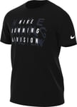 Nike Men's Shirt M NK DF Tee Run Division, Black, FJ2356-010, 2XL