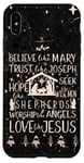 iPhone XS Max Believe Like Mary Christmas Nativity Jesus Christian Case