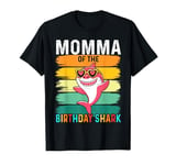 Momma of the Shark Birthday Matching Family T-Shirt