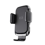 Grille d'aération-Chargeur sans fil rapide de voiture de Qi 15W pour l'iphone 12 11 X 8 Xiaomi Samsung 9 10 s