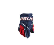 Bauer Hockeyhandskar Supreme M5 Pro Jr Navy/Red/White