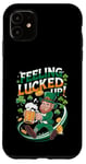 Coque pour iPhone 11 Se sentir chancé pour la Saint-Patrick