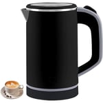 Lablanc - Petite bouilloire de voyage 800 ml, bouilloire de voyage, 5 minutes de cuisson rapide, mini bouilloire portable de camping, bouilloire de