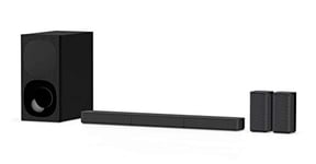 Sony Barre de son TV 5.1 HT-S20R Dolby Surround avec caisson de basses filaire et haut-parleurs arrière, noir