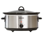 6.5L Slow Cooker Black