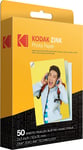 Kodak 2x3 Zink Photo Paper 50 Sheets for Smile & Step Printers - Premium Quality