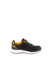 Jack Wolfskin Unisex Woodland Texapore Low K Walking Shoe, Black Burly Yellow, 4 UK