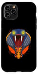 Coque pour iPhone 11 Pro Drôle Serpent Serpent Balle Cobra Python Boa Reptile Herpétologie