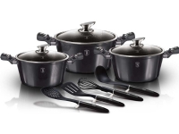 Berlinger Haus Lumarko Berlingerhaus Bh-6919 Carbon Pro Cookware Set