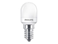 Philips - Led-Glödlampa - Form: T25 - Glaserad Finish - E14 - 1.7 W (Motsvarande 15 W) - Klass F - Varmt Vitt Ljus - 2700 K