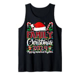 Family Christmas 2024 Matching Squad Santa Women Men Kids Tank Top