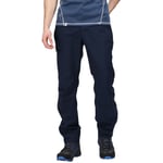 Regatta Mens Highton Stretch Waterproof Walking Trousers - Navy - Size 3XL