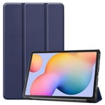 Samsung Galaxy Tab S6 Lite (2024) P620    Tri-Fold PU Case    Navy