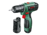 Bosch Easydrill 1200 - Borr/Drivare - Sladdlös - 2 Hastigheter - Nyckellös Chuck - 20 N·M - 2 Batterier - 12 V