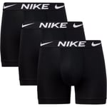 Nike Dri-FIT Essential Micro 3-Pak Løpe Boxershorts Herre -  - str. XS