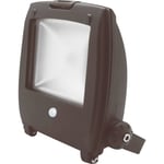 Flomlys LED 30W 2100 lumen, 4200K, med sensor