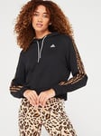 Adidas Sportswear Womens Animal Hoodie - Black