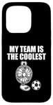 iPhone 15 Pro My Team Is The Coolest, Desk Fan Playing Football Soccer Case