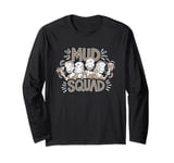 Mud Squad, Mud Run Team and Mud Runner Long Sleeve T-Shirt