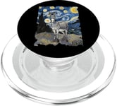 Âne Nuit étoilée – Peinture drôle Van Gogh Ane PopSockets PopGrip pour MagSafe