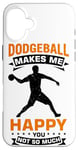 iPhone 16 Plus Funny Dodgeball game Design for a Dodgeball Player Case