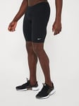 Nike Men's Hydrastrong Solid Performance Jammer-black, Black, Size 26, Men