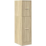 Vidaxl - Armoire d'apothicaire chêne sonoma 30x41x118 cm bois ingénierie Sonoma oak