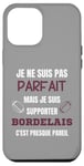 Coque pour iPhone 15 Plus Supporter Rugby Bordeaux Humour