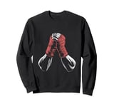 Boxing Fist Kickboxing Kickbox Kickboxer Sweatshirt