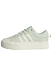 adidas Femme Bravada 2.0 Platform Shoes Chaussures, Linen Green/Off White/Linen Green, 36 EU