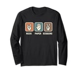 Rock On | Rock Music | Rock Paper Scissors | Rock and Roll Long Sleeve T-Shirt