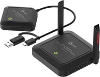 Wireless Extender For Usb Webcam/Microphones/Speakers, Works With Windows And Mac, Not For Tv And Usb Mouse/Keyboard (Jvw12)[VID064801]