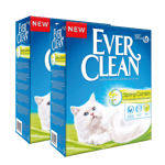 Spring Garden - Cat Litter 10 L x 2 - Katt - Kattesand - Ever Clean