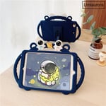 (Double Astronaut)Cartoon Kids tablettien kotelot Huawei Mediapad M5 Lite 8.0 T5 10 Matepad 11 10.8 10.4 T10 9.7 T10S 10.1 jalustalle Silicon Cover Shell Tietokoneen suojakuoret ja -kuoret