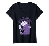 Womens The Smurfs Bad Guy Be Evil Today Gargamel V-Neck T-Shirt