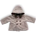 Manteau enfant Alice À Paris  Caban en laine beige - 6 mois