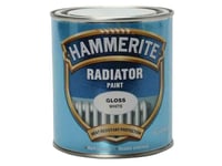 Hammerite Radiator Paint Gloss White 500Ml HMMREG500