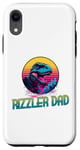 Coque pour iPhone XR Rizzler Dad Retro Dino Father's Day 2024 Gifts for Cool Dads