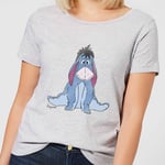 Disney Winnie The Pooh Eeyore Classic Women's T-Shirt - Grey - XL