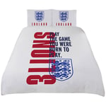 England FA 3 Lions Double Duvet Set