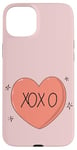 Coque pour iPhone 15 Plus T-shirt XOXO-Design (édition minimaliste)