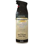 Rust-Oleum AE0160003E8 400ml Universal Spray Paint-Gloss Black, 400 ml (Pack of 1)