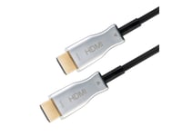 Goobay 65567 Hdmi-Kabel 20 M Hdmi Type A (Standard) Svart - Sølv (65567)