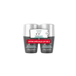 Déodorant Homme 72h Invisible Vichy - Le Lot De 2 Flacons De 50ml