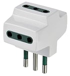 Vimar RI.00320B-Adaptateur de câble Adaptateur pour Prise électrique Blanc