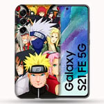 Manga Naruto Team Case for Samsung Galaxy S21 FE / S21FE