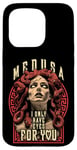 iPhone 15 Pro Valentine's Day Medusa Woman I Only Have Eyes For You Heart Case